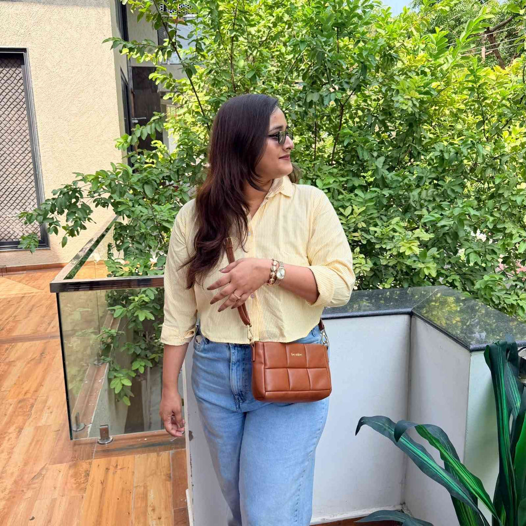 Nova Crossbody Brown Sling