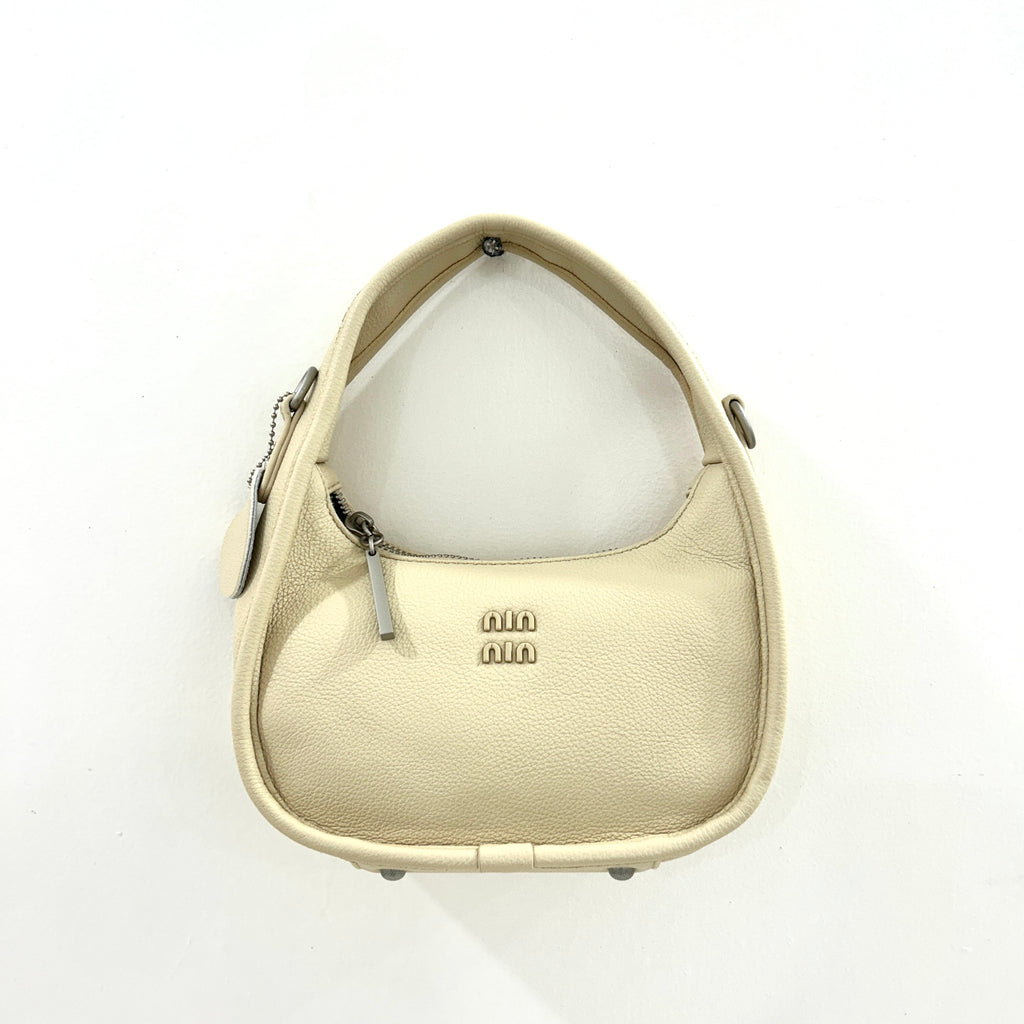 Beige Moon Bag