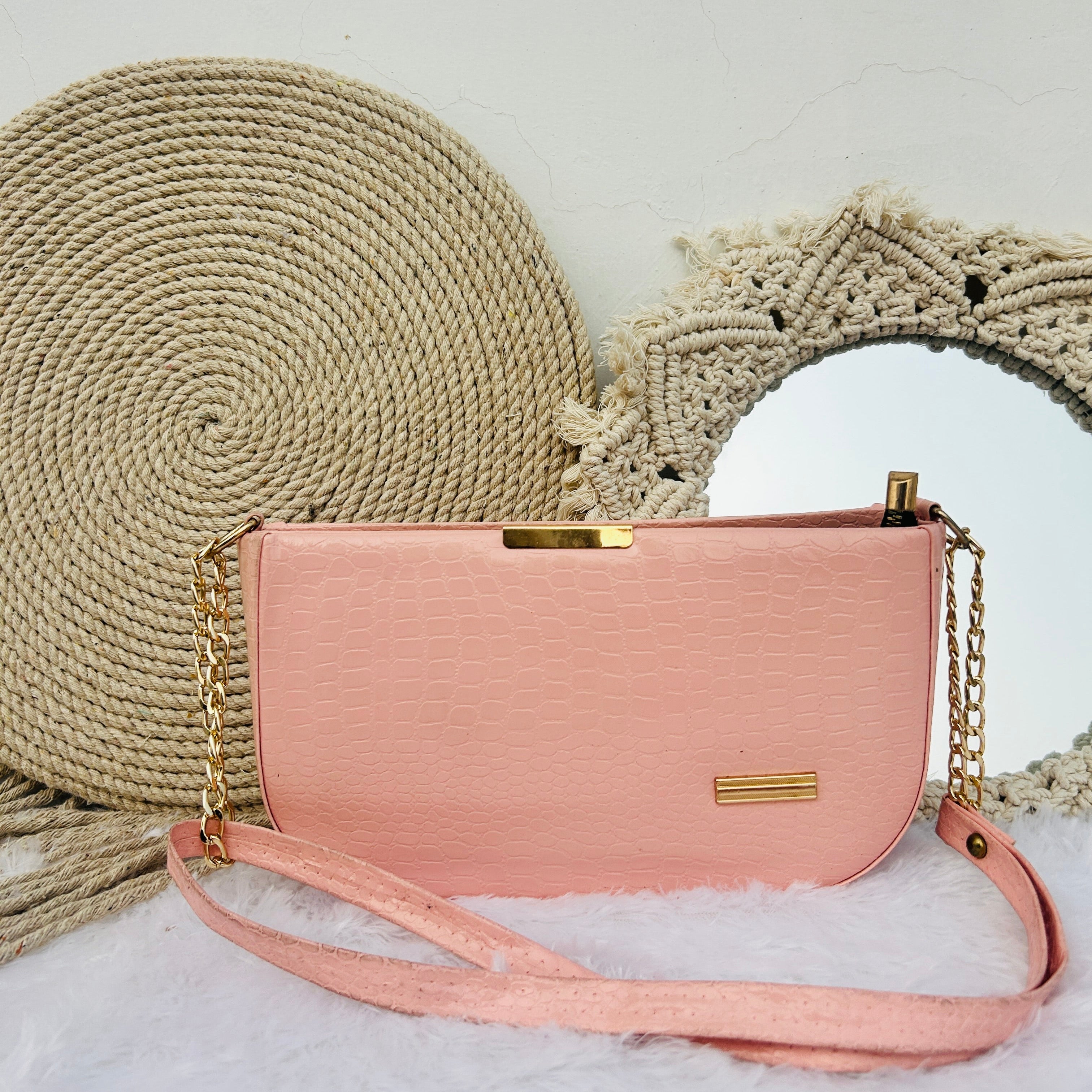 Baby Pink Shoulder Bag