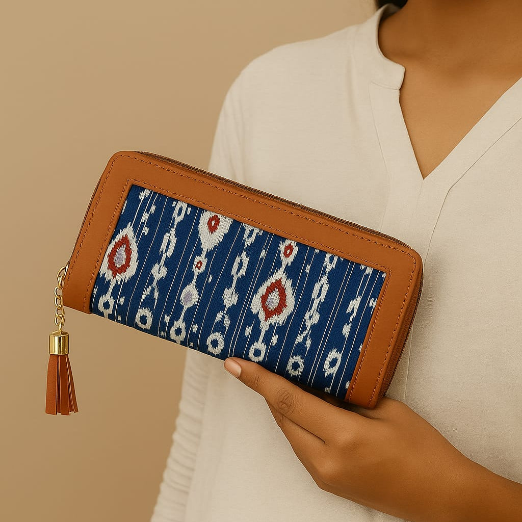 Adiva Striped Wallet